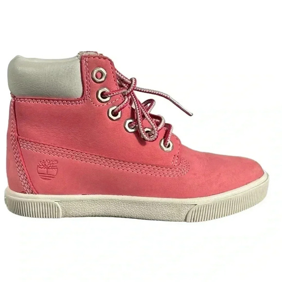 Timberland Pink Boots Size 10 - Picture 1 of 9